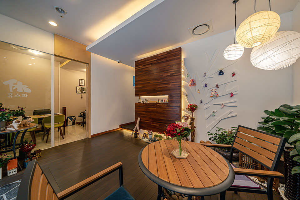 천안아산역,아산역에 위치한 타이, 아로마, 스웨디시 서비스 가능 휴스파&타이 시설