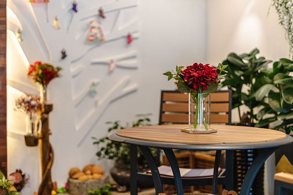 불당동 태국마사지 전문 휴스파&타이의 깔끔하고 정돈된 내부 전경