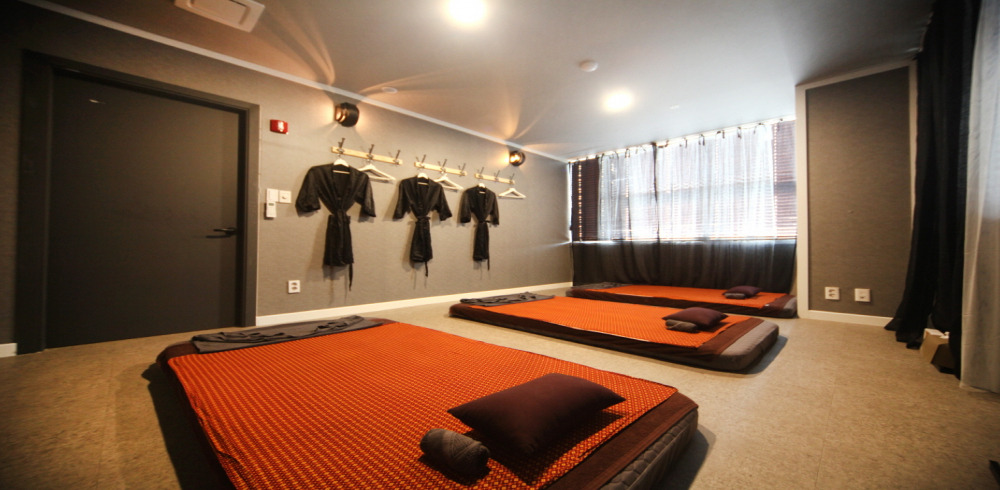 대평동 인근 한국관리사, 태국관리사 마사지 전문 수테라피의 아늑한 내부 시설 안내