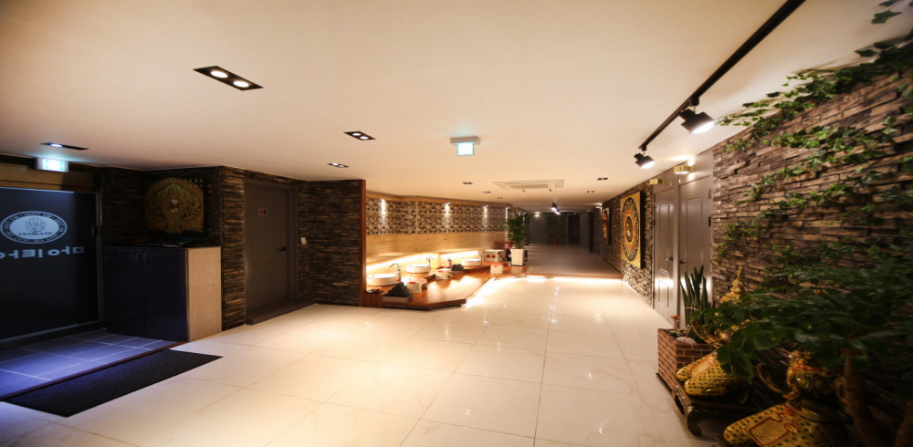 봉선동 태국마사지 전문 마이타이 의 깔끔하고 정돈된 내부 전경