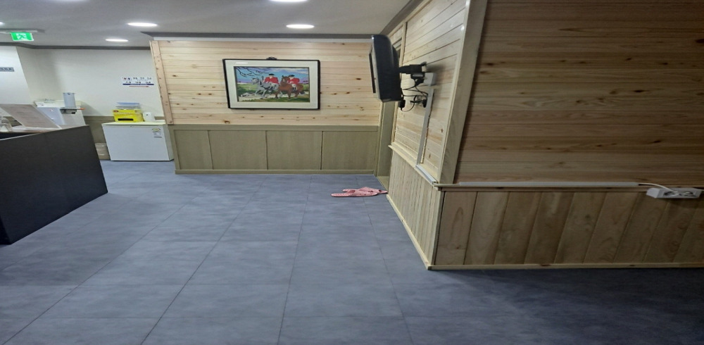 하대동 태국관리사 마사지샵 벗타이마사지의 쾌적한 관리실 내부 모습