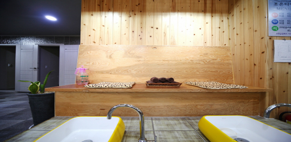 수영역,광안역,민락역 주변 태국마사지 추천 매장 조은타이의 전체적인 인테리어 모습