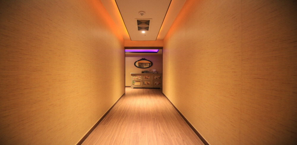 태국마사지 서비스가 제공되는 마곡동 명테라피 매장 내부 사진