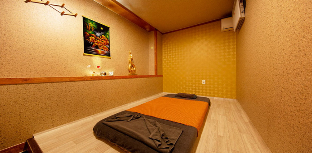 재송동 태국마사지 전문 송타이의 깔끔하고 정돈된 내부 전경