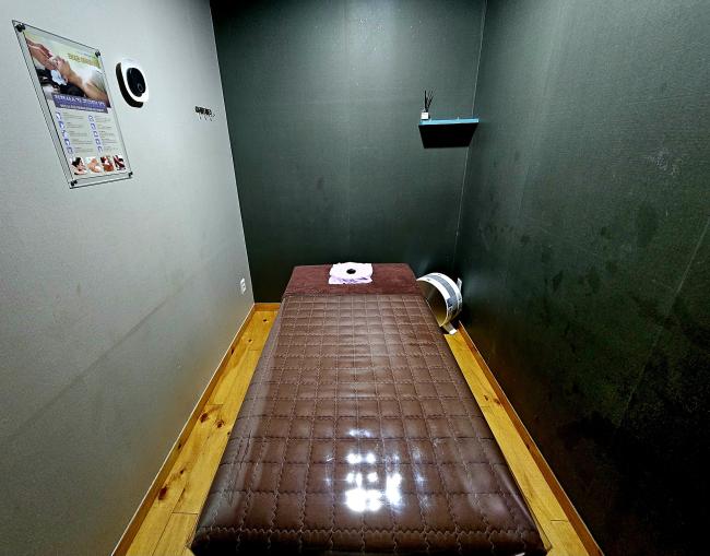 쌍령동 태국관리사 마사지샵 타이온스웨디시의 쾌적한 관리실 내부 모습