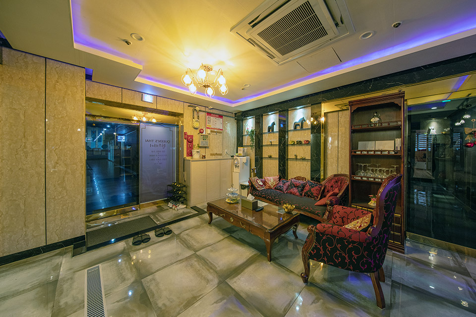 주엽역,정발산역 2번출구에 위치한 타이, 아로마, 스웨디시 서비스 가능 퀸즈타이 시설