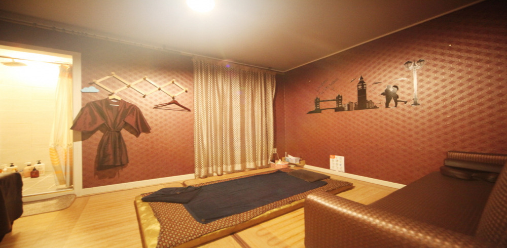 동고리 태국마사지 전문 라마타이의 깔끔하고 정돈된 내부 전경