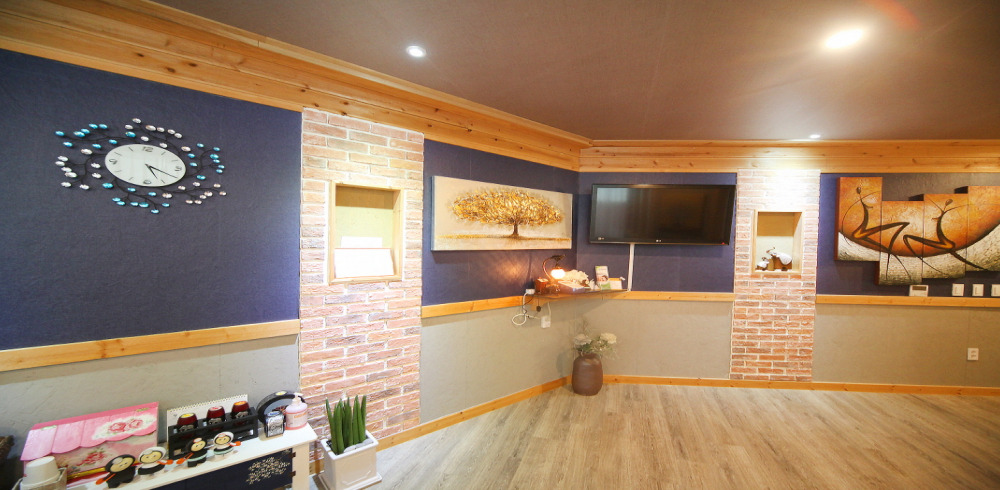 주변 태국마사지 추천 매장 힐링아로마의 전체적인 인테리어 모습
