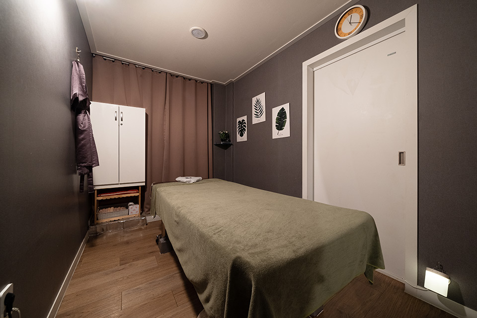 선정릉역,한티역,선릉역,삼성역 인근 아로마, 건식/스포츠, 커플관리, 스웨디시 서비스가 제공되는 편한몸테라피의 전체 시설