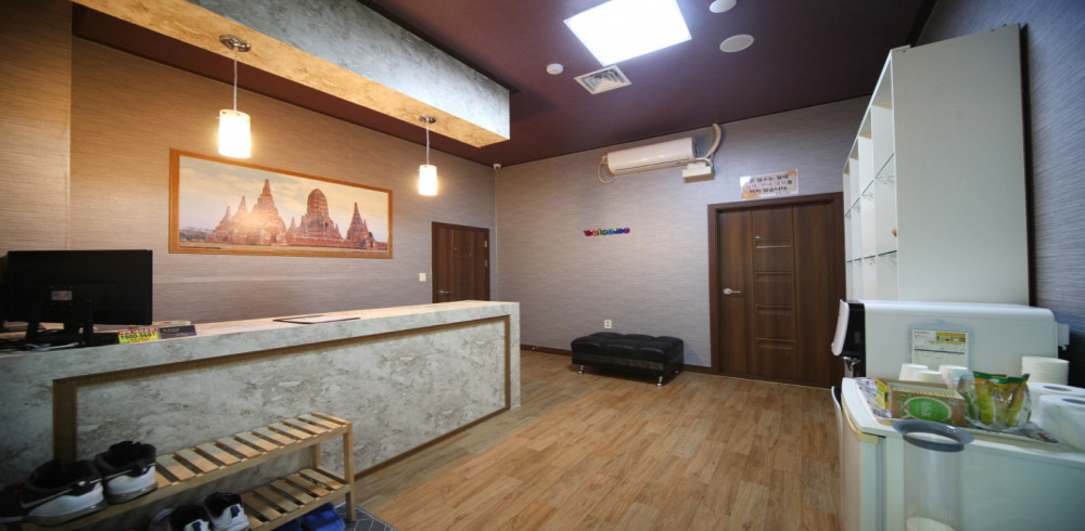 힐링타임 - 옥길리 인근 태국마사지 전문 마사지 매장 전경