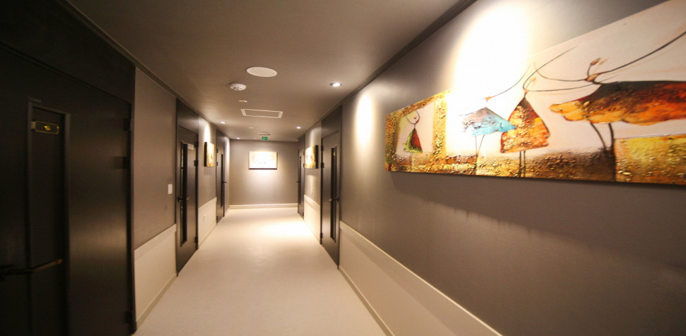 대청동 인근 한국관리사 마사지 전문 고은아로마의 아늑한 내부 시설 안내