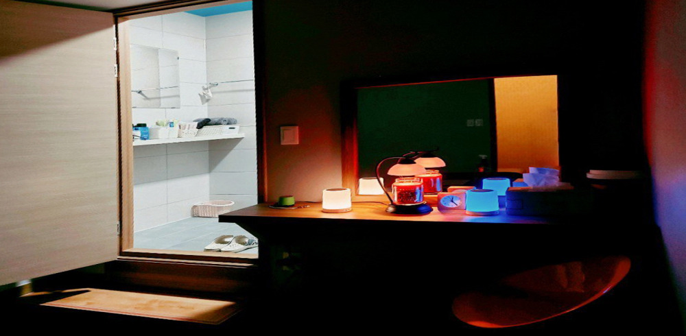 정자역 인근 마사지 잘하는 곳 봄테라피 청결하게 관리된 내부 시설