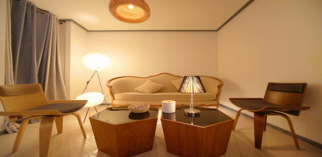 대치동 한국관리사 마사지샵 케렌시아의 쾌적한 관리실 내부 모습