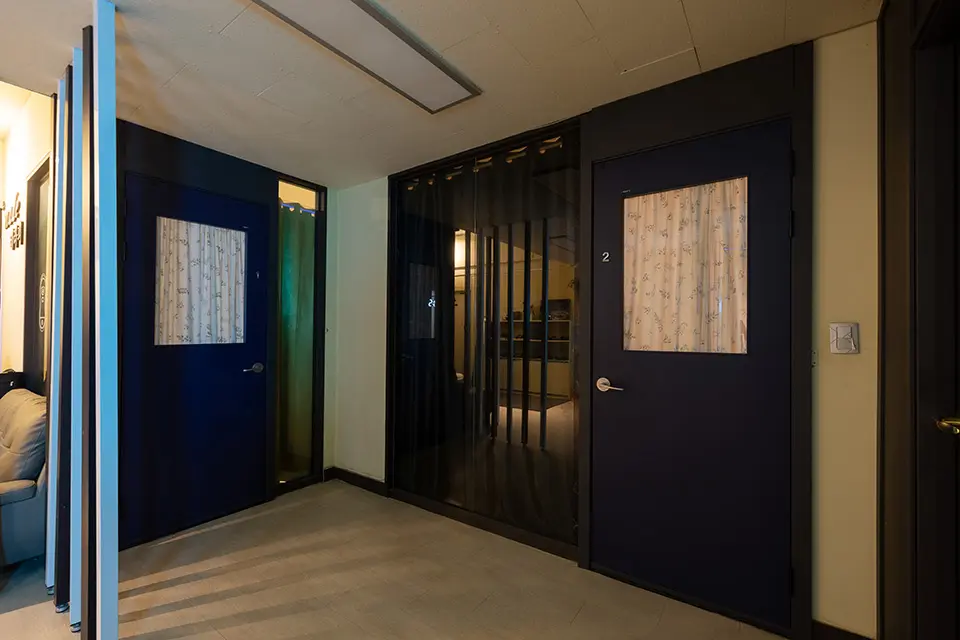 선정릉역,삼성중앙역,선릉역,청담역,삼성역 인근 한국관리사 마사지 전문 메이드테라피의 아늑한 내부 시설 안내