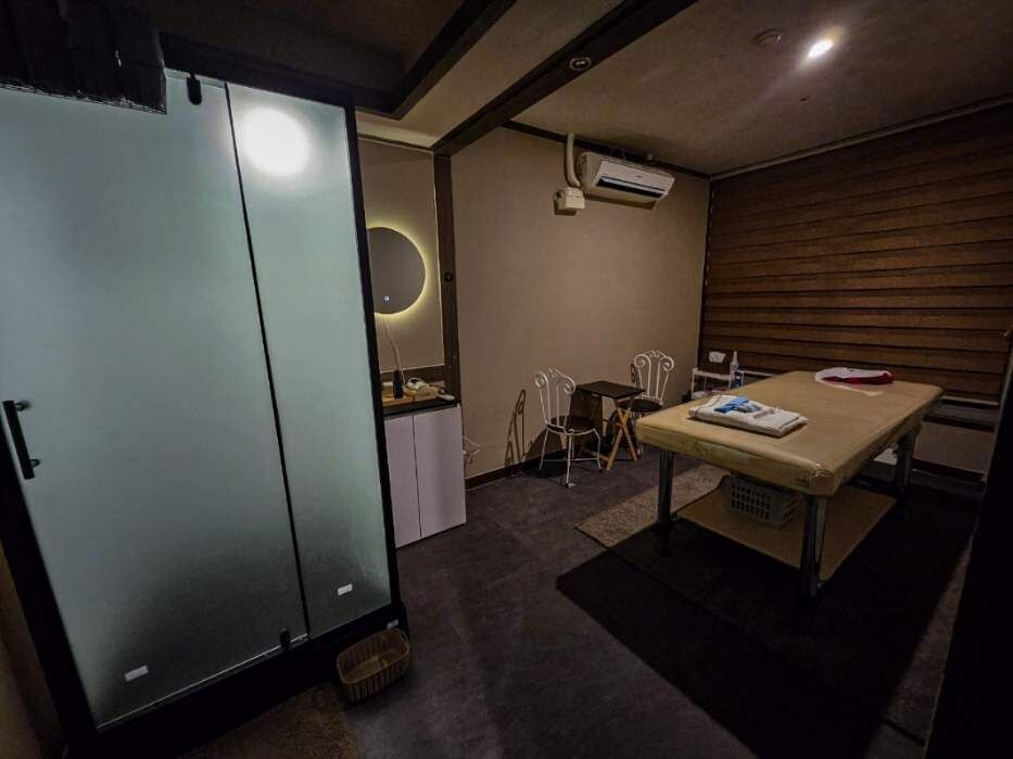 스웨디시 관리 전문 마사지 매장 이룸테라피 내부 공간