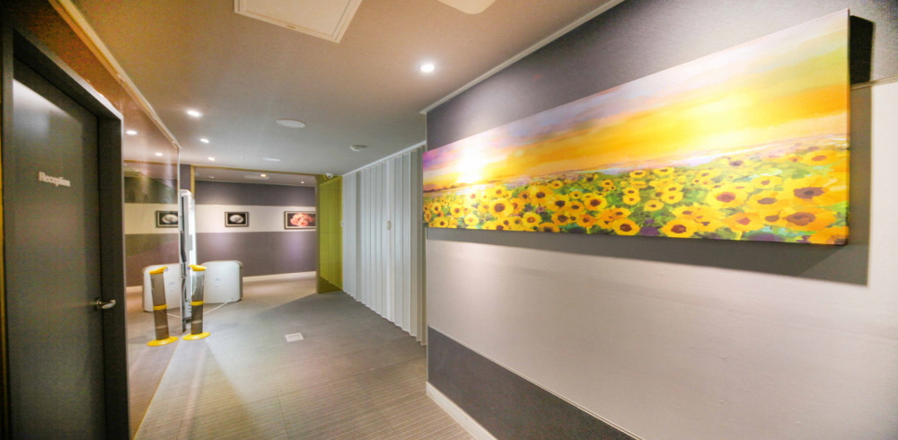 이곡동 한국관리사, 태국관리사 마사지샵 올타이테라피의 쾌적한 관리실 내부 모습