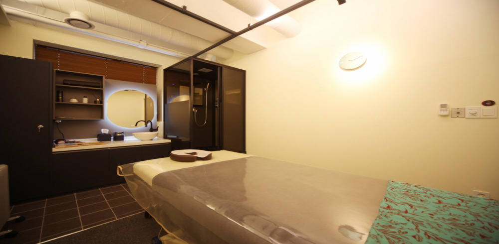 강남역,역삼역 인근 한국관리사 마사지 전문 사월스파의 아늑한 내부 시설 안내