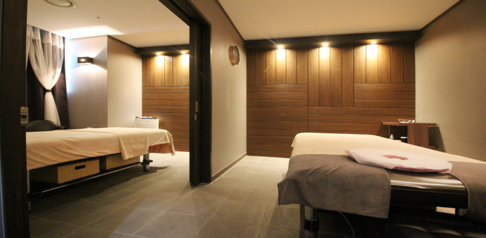 관철동 한국관리사 마사지샵 베스파의 쾌적한 관리실 내부 모습