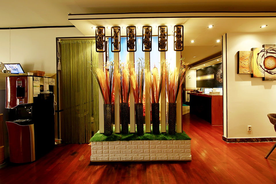 성복역 인근 태국관리사 마사지 전문 SGJ타이의 아늑한 내부 시설 안내