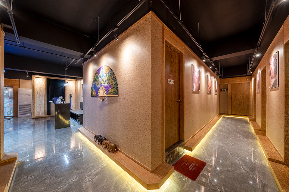 방이동 태국마사지 전문 어게인스웨디시의 아늑하고 프라이빗한 분위기