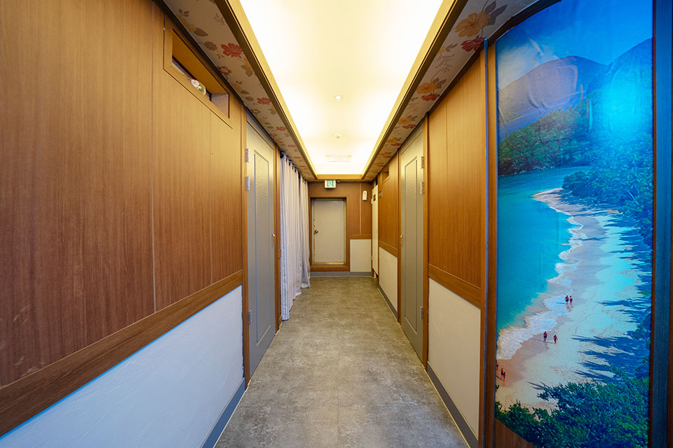 주변 한국마사지 추천 매장 킹덤아로마의 전체적인 인테리어 모습