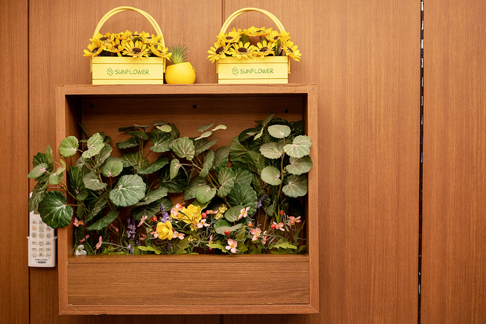 공단동 한국관리사 마사지샵 킹덤아로마의 쾌적한 관리실 내부 모습