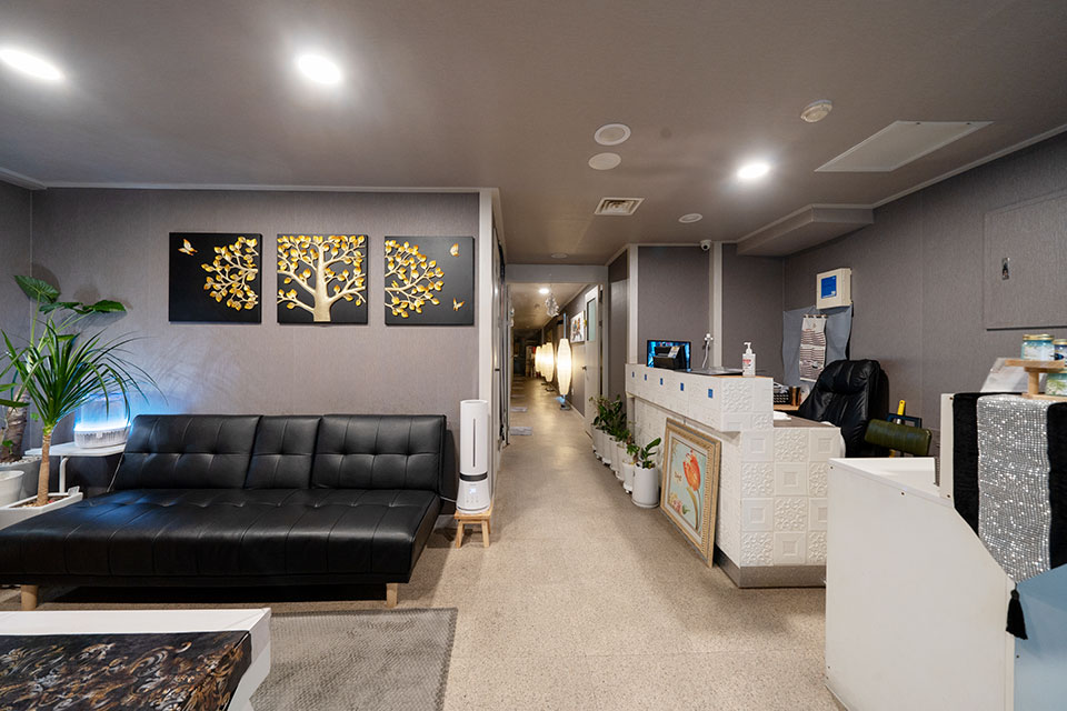 팜팜마사지 - 월평동 월평역,갈마역,정부청사역 인근 태국마사지 전문 마사지 매장 전경