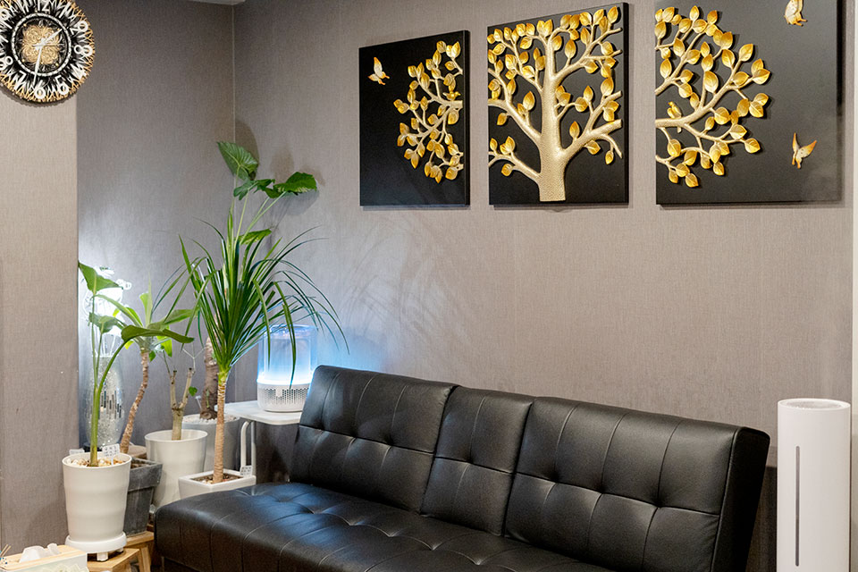 월평역,갈마역,정부청사역 주변 팜팜마사지 매장 주요 시설 및 인테리어 사진