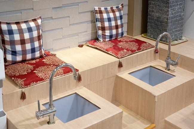 당산동6가 중국마사지 전문 중국명가의 깔끔하고 정돈된 내부 전경