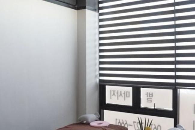 왕지동 태국마사지 전문 한방약손마사지의 깔끔하고 정돈된 내부 전경