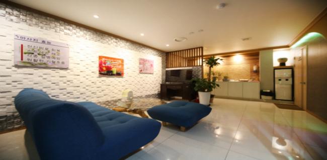 춘의동 힐링청담아로마 주차가능, 24시간, 샤워가능, 커플실, 수면가능, 단체예약 완비된 시설 사진