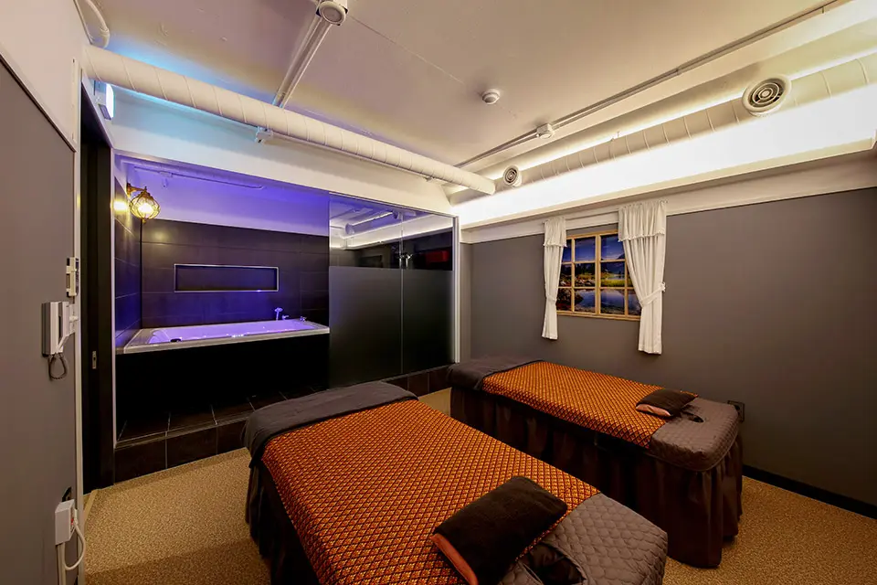 잠실역,잠실나루역,석촌역,몽촌토성역,송파나루역,한성백제역 주변 스파마사지 매장 주요 시설 및 인테리어 사진