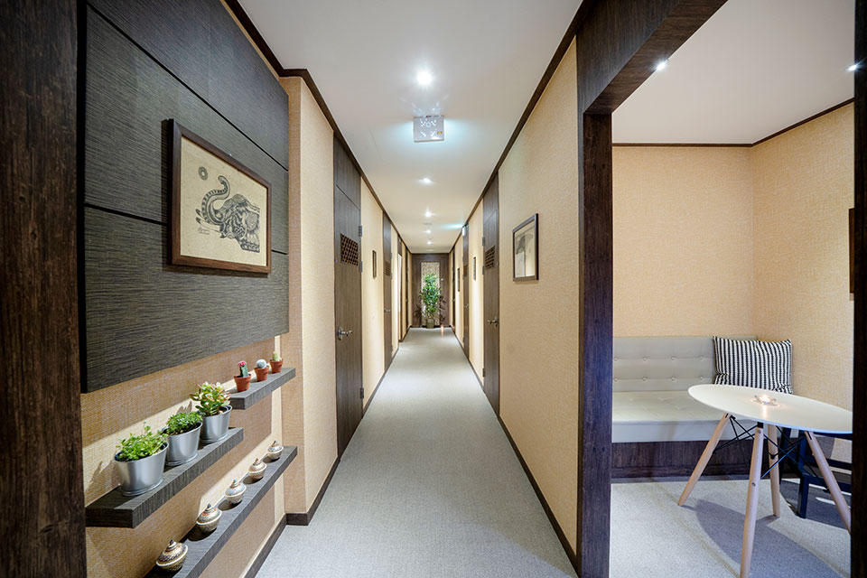 염창역,신목동역 주변 태국마사지 추천 매장 진타이테라피의 전체적인 인테리어 모습