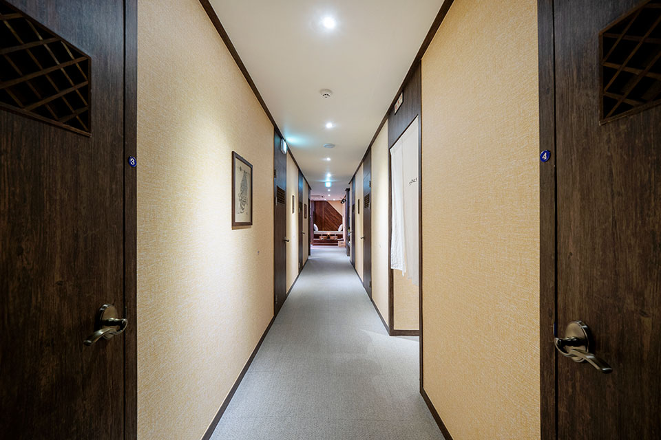 목동 태국마사지 전문 진타이테라피의 깔끔하고 정돈된 내부 전경