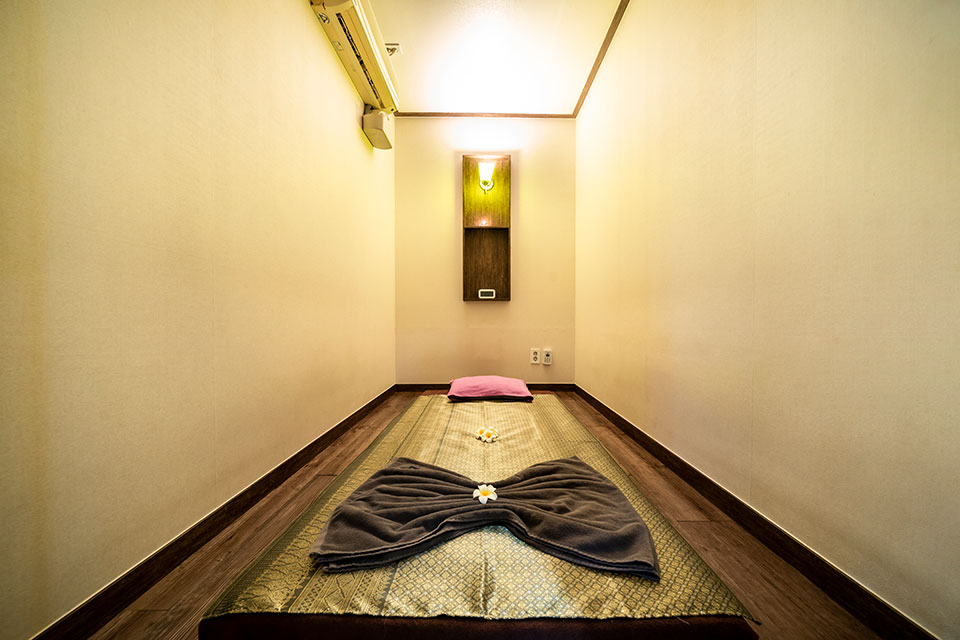 태국마사지 서비스가 제공되는 목동 진타이테라피 매장 내부 사진