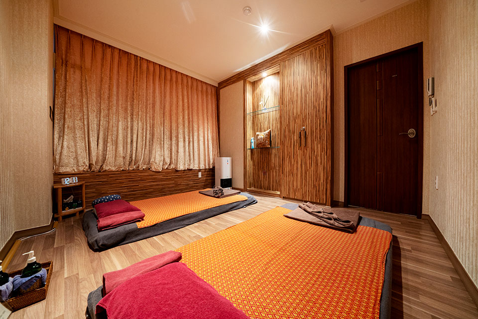 좌동 태국마사지 전문 라바나타이의 아늑하고 프라이빗한 분위기