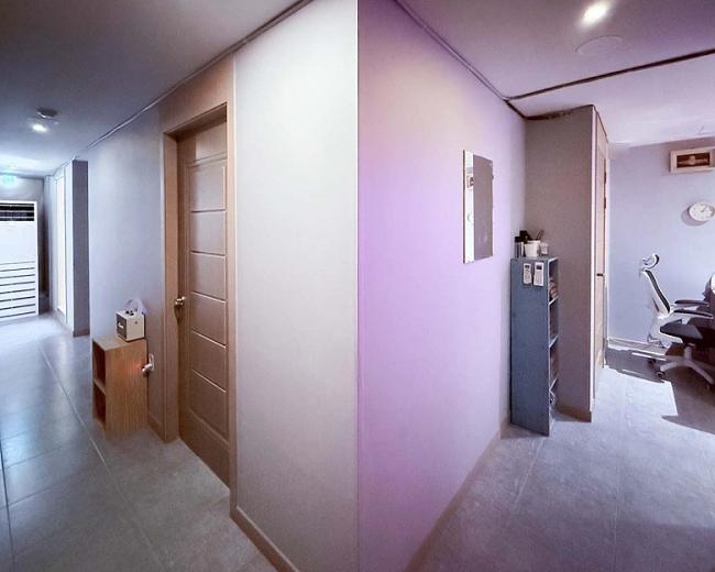 건대입구역,어린이대공원역 인근 한국관리사, 태국관리사 마사지 전문 K테라피의 아늑한 내부 시설 안내