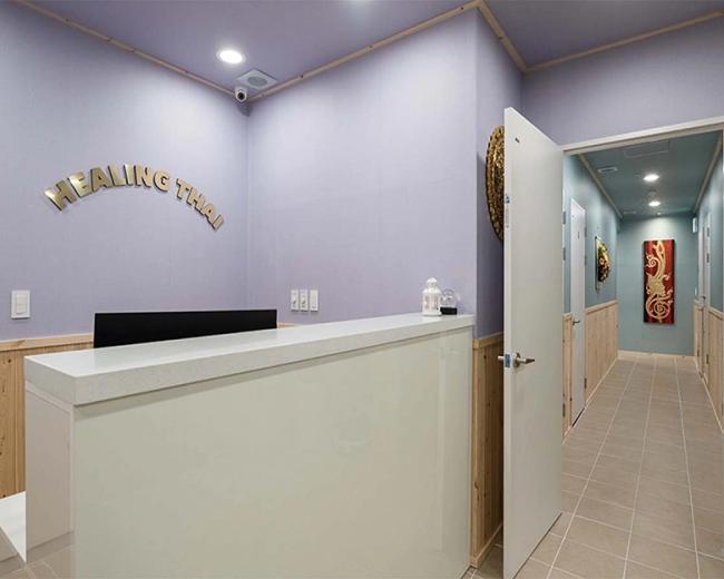 힐링타이 - 능동 서동탄역 인근 태국마사지 전문 마사지 매장 전경