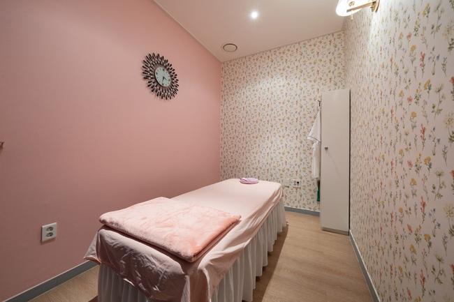 동탄역 인근 중국관리사 마사지 전문 힐링풋앤바디의 아늑한 내부 시설 안내