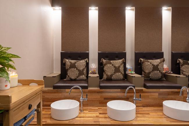 중국마사지 관리 전문 마사지 매장 힐링풋앤바디 내부 공간