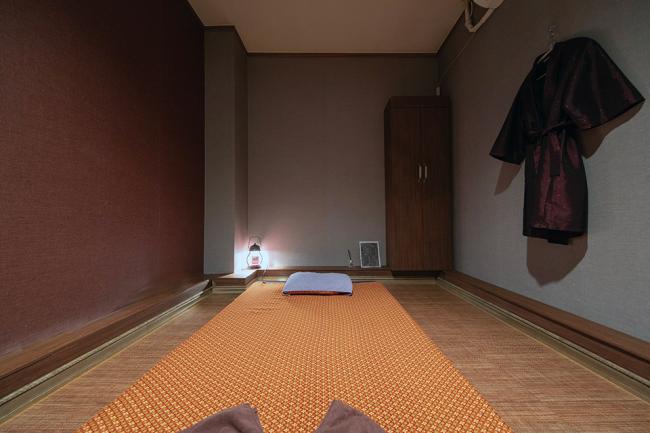 태국마사지 서비스가 제공되는 구갈동 루라타이 매장 내부 사진