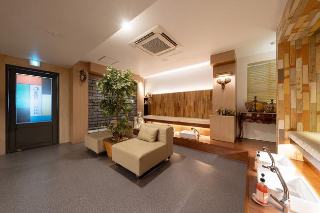 칠성동2가 태국마사지 전문 몽타이의 깔끔하고 정돈된 내부 전경