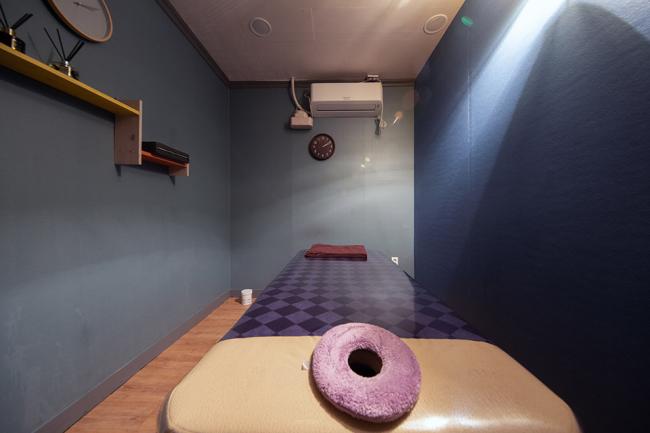 상인역 인근 마사지 잘하는 곳 대박테라피 청결하게 관리된 내부 시설