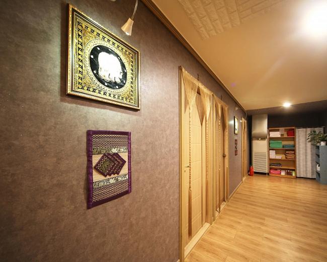 검암역,검바위역 인근 아로마, 건식/스포츠, 커플관리, 스웨디시 서비스가 제공되는 검암동테라피의 전체 시설