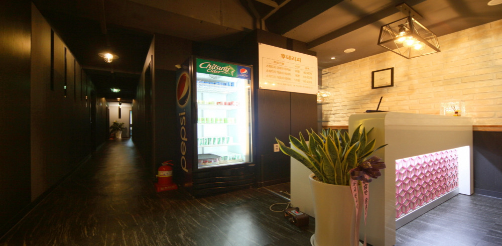 스웨디시 관리 전문 마사지 매장 후테라피 내부 공간