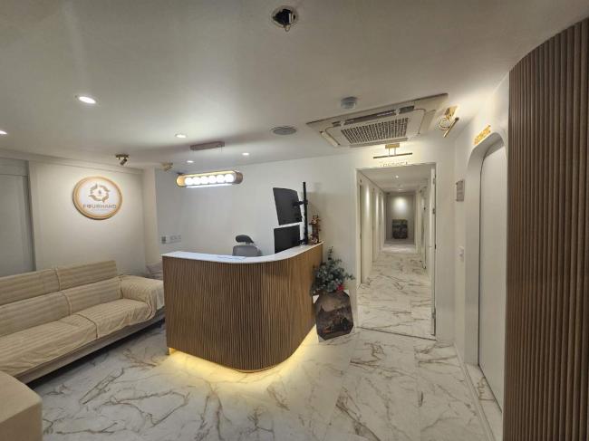 포핸드테라피 - 탄방동 탄방역,시청역,용문역 인근 스웨디시 전문 마사지 매장 전경