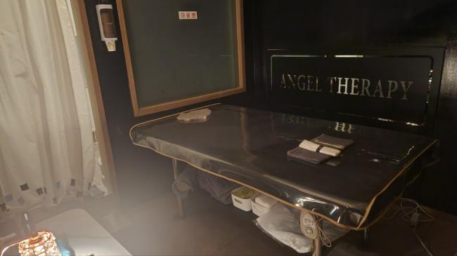 스웨디시 서비스가 제공되는 동성리 엔젤스웨디시 매장 내부 사진