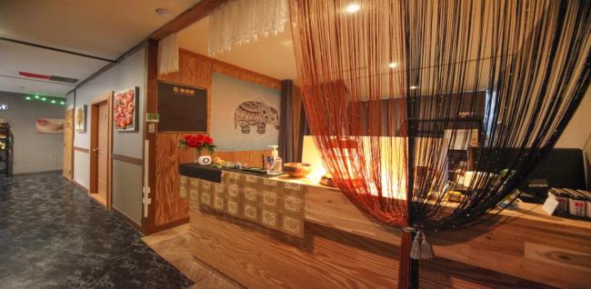 킹아로마 - 죽도동 인근 태국마사지 전문 마사지 매장 전경