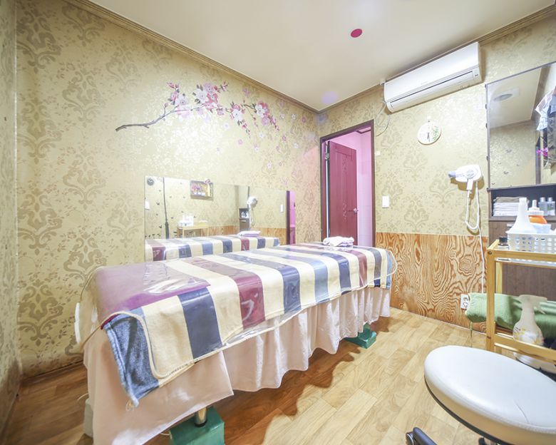 상남동 인근 한국관리사 마사지 전문 탑클래스의 아늑한 내부 시설 안내