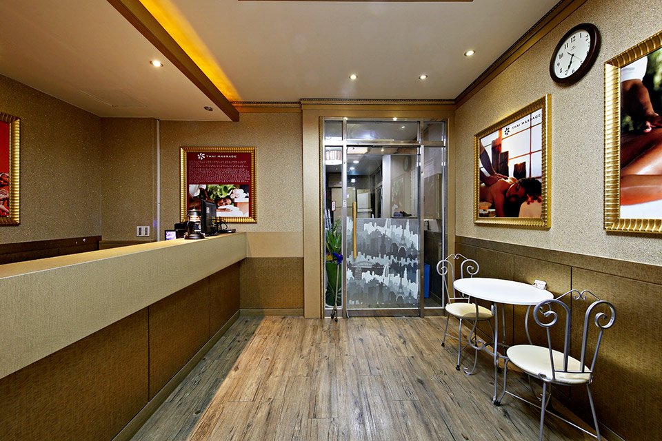 신천역,동대구역 주변 태국마사지 추천 매장 타이왓포풀스파의 전체적인 인테리어 모습